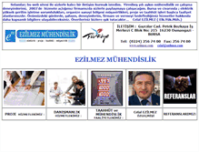 Tablet Screenshot of ezilmez.com